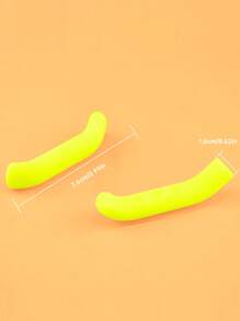 1pair Mountain/Road Bike Brake Lever Protective Cover, Universal Anti-Wear Foldable Silicone Slip-Resistant Handlebar Cover