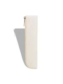 1 Stück einfarbiger 20x4cm Federmäppchen Schutzhülle aus PU-Leder, Reißverschluss Stifteetui Halter für Schüler, Schul- und Büromaterial, einfache Stiftehülle aus PU-Leder, mini kleine Stifteetui mit Reißverschluss, Federmappe für Schulbedarf, Schulanfang, Schulmaterial, Federtasche, Stifteetui, Schultasche