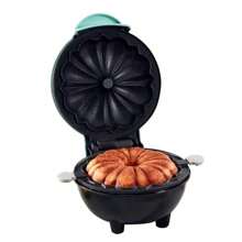 Mini Máquina De Assar Bolo Portátil 110V - Preto - Visão 2