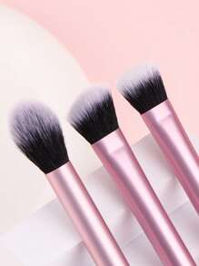 3pcs Makeup Brush Set Including Highlight Brush, Eyeshadow Brush & Concealer Brush, Tools In Gift Box,Brush Set,Makeup Brush Kit,Make Up Brush Set,Make Up Set Complete,Makeup Brush Set,Complete Makeup Kit,Brush Kit,Brushes Makeup Set,Makeup Gift Set,Set - Multicolor - View 6