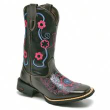 Women Mid-Calf Boots - Rỉ Nâu - Xem 4