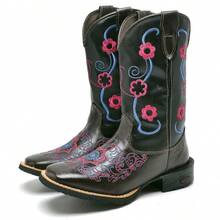 Women Mid-Calf Boots - Rỉ Nâu - Xem 2