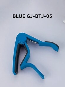 適用於吉他、電吉他和烏克麗麗等樂器的吉他金屬夾，可輕鬆更換調音夾，吉他配件