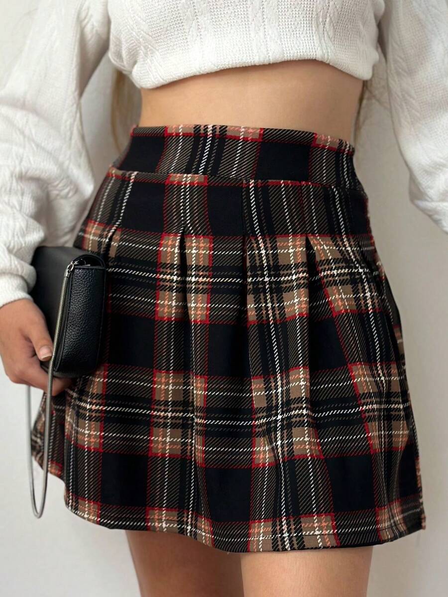 Women Skirts - 黑色 - 查看 1