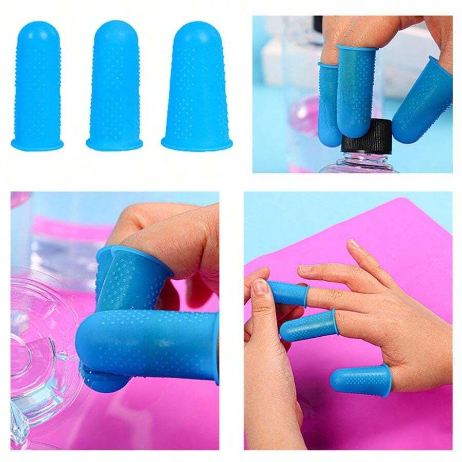 3pcs, Hot Glue Gun Finger Protectors, Silicone Finger Protectors