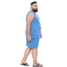 Men Thermal Underwear Sets - Màu xanh lam - Xem 4