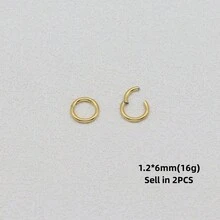 HENGKE 2PCS Titanium Small Nose Rings Body Clips Hoop 16G 14G Tragus Septum Cartilage Piercing Jewelry For Women Men Girl Gift F136 G23 - Multicolor - View 5
