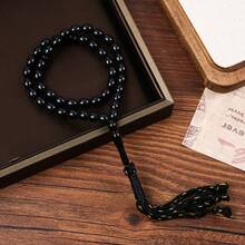 1入穆斯林祈禱珠手鍊 新款伊斯蘭教念珠手鍊 阿拉伯手鍊 男女通用信仰珠寶 - E3-45 - 查看 3