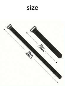 5个可重复使用的尼龙绳钩，固定带，耐用功能性扎带 - 彩色 - 查看 10