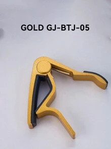 適用於吉他、電吉他和烏克麗麗等樂器的吉他金屬夾，可輕鬆更換調音夾，吉他配件