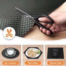 Shelf Liners For Kitchen Cabinets Refrigerator Liners Waterproof & Oil-Proof Kitchen Cupboard Liner Non-Slip Drawer Mats EVA Material Non Adhesive Fridge Liner For Shelves - Black S ,Dehumidifier For Home