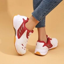 Sports Shoes Feather Badminton Shoes Cow Tendon Bottom Anti-Slip Men And Women Students Volleyball Tennis Table Tennis Running Travel Shoes