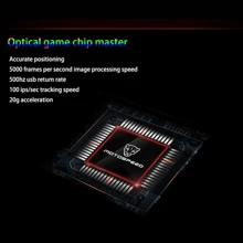 Motospeed V80 RGB專業級5000 DPI電腦有線光學游戲滑鼠，帶背光呼吸LED，適用於PC和筆記型電腦 - 黑色 - 查看 7