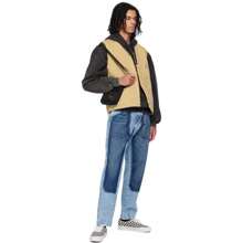 Vans | 米白色 & 黑色 Authentic Reissue 44 LX 运动鞋 - 預設 - 查看 6