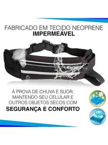 Men Waist Bags - 紅色 - 查看 6