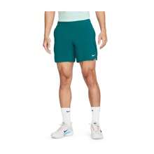 Nike Court Dri-FIT Slam 网球短裤 - 晶洞青色/青色星雲/白色 - 查看 1