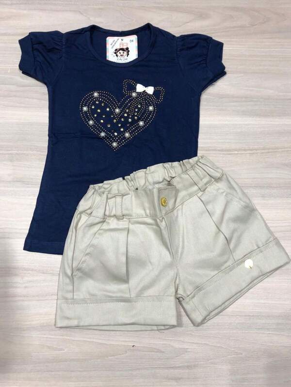 CONJUNTO INFANTIL FEMININO LANÇAMENTO