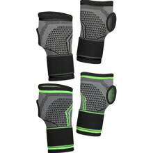 Vilico 1PC Wrist Support Gym Sports Wristband Wrist Palm Guard Protector Adjustable Wrist Brace Strap Compression Gloves For Carpal Tunnel ﻿ - Multicolor - View 8