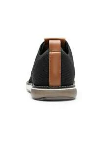 Men's Casual Dress Oxfords Shoes Business Formal Derby Sneakers Valentines - 黑色 - 查看 8