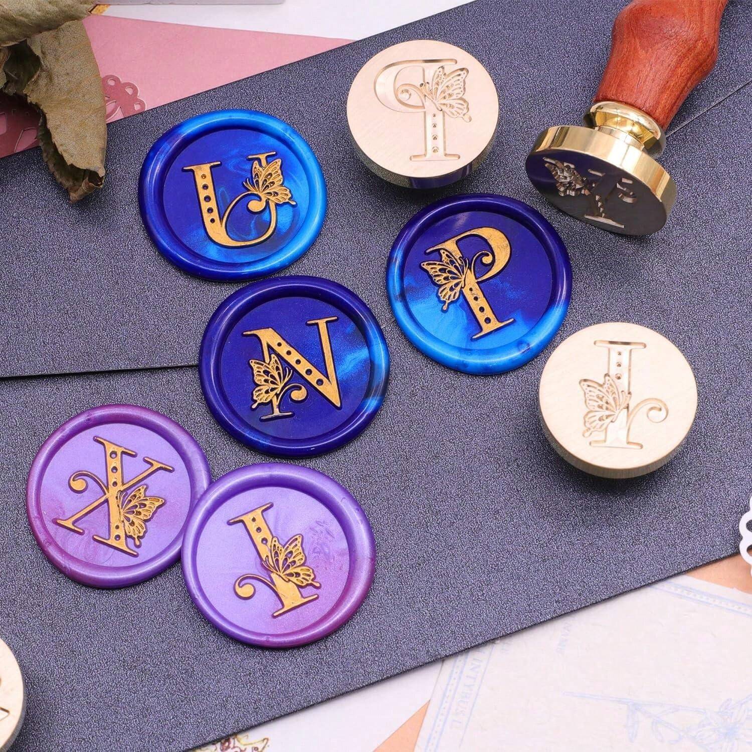 Sellos De Cera Para Eventos Sello De Cera Corona 3D - 25 Mm, Cabezal Latón Extraíble Con Mango Madera Para Bodas E Invitaciones Sello Latón Mango Madera Coronación 3d