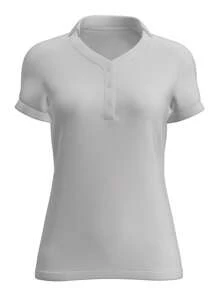 Women's Tennis Polo T Shirts Lightweight Moisture Wicking Short Sleeve Shirt Quick Dry UV Protection 3-Button Summer Light Color Golf Polo Shirt Baseball Collar Women Clothing