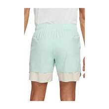 Nike Court Dri-FIT Slam Tennis Shorts - Jade Ice/ Coconut Milk/ Black - View 3