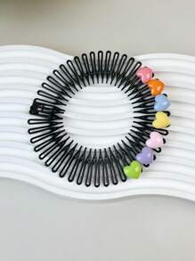Summer New Style Acrylic Disc Girls' Forehead Hairband For Fringe And Baby Girls' Occipital Clip To Prevent Heat - Multicolor - View 8