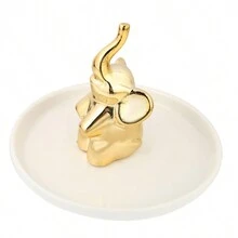 Giá Đỡ Chiếc Nhẫn Gốm Nhẫn Món Ăn Trang Sức Cưới Đính Hôn Dễ Thương Gốm Khay Đựng Nhẫn - Nhiều màu - Xem 8