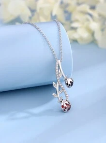1 pieza Collar con colgante en forma de corazón de plata 925 decorado con la frase "siempre mi hermana, por siempre mi amiga", un regalo festivo y de uso diario ideal para mujeres en San Valentín