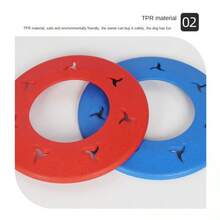 Dog  Toy For Golden Retriever And Teddy, Durable Pet Training Disc, Interactive Play Toy For Boredom Relief - Multicolor - View 4