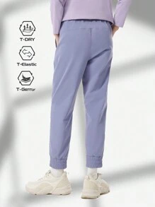 TECTOP Women Hiking Pants Waterproof Windbreaks Workout Outdoor - Baby Blue - View 3