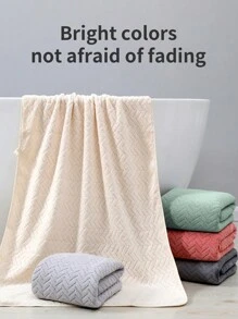 12pcs/Set (6pcs Washcloths + 4pcs Towels + 2pcs Bath Towels) Printed Coral Fleece Home Use Kit, Lightweight, Quick-Drying, Anti-Pilling, Soft To The Touch