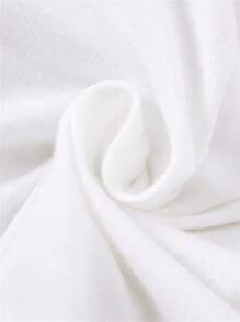 Conjunto de body y pantalones cortos para bebé niño de verano, casual con parches en forma de triángulo en mangas cortas - Verde militar - Ver 9