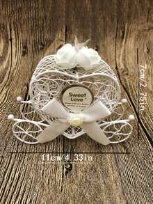 1pc Creative Wedding Favor Box Candy Box Candy Bag Souvenir Gift Box Wedding Supplies - Multicolor - View 7