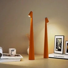 1 PC LED Table Lamp, Rechargeable, Long Battery Life, Portable Table Lamp, Nordic Modern, Minimalist Style, Suitable For Living Room/Bedroom/Bedside Decorative Table Lamp