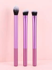 3pcs Makeup Brush Set Including Highlight Brush, Eyeshadow Brush & Concealer Brush, Tools In Gift Box,Brush Set,Makeup Brush Kit,Make Up Brush Set,Make Up Set Complete,Makeup Brush Set,Complete Makeup Kit,Brush Kit,Brushes Makeup Set,Makeup Gift Set,Set - Multicolor - View 7