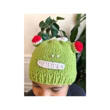Kid's Beanie Hat Hand-Knitted Frog Wool Beanie Cap