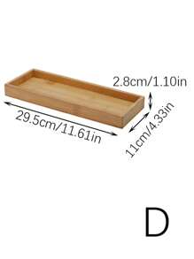1pc Creative Bamboo Lid Iron Art White Tea Canister For Snack/Coffee/Candy Storage & Display, Simple Design
