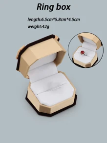 精美的蝴蝶結珠寶包裝禮盒，適用於珠寶展示、耳環、項鍊和戒指禮盒（部分隨機發送） - 蝴蝶結首飾包裝盒 - 查看 3