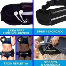 Men Waist Bags - 玫紅色 - 查看 5