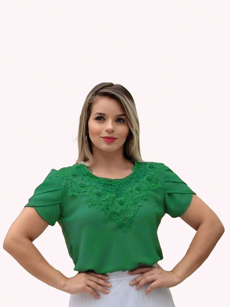 Women Blouses - 綠旗 - 查看 1
