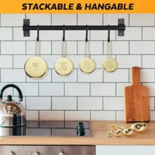 Set Of 8 Stainless Steel Measuring Cups And Spoons Set, Stackable Measuring Cup And Measuring Spoon Kitchen Cooking Baking Utensils With Measurement For Dry And Liquid Ingredients, Gold - Gold - View 8