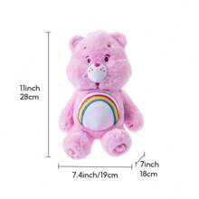 Miniso Colección de Ositos Amorosos Peluche suave y elegante de 12 pulgadas (Alegría) - Rosa - Ver 7