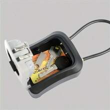 Coded Key Box, Cat Eye Shaped, Home Improvement Site Engineering Anti-Theft Door Lock Temporary Entrance Storage Box To Keep Keys - U-lock Black - View 5