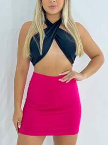 Women Two-Piece Outfits - màu đen - Xem 2