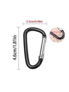 1pc Bigfoot Yeti Multifunctional Backpack Pendant Keychain, Portable And Suitable For Outdoor Camping - Silver - View 6