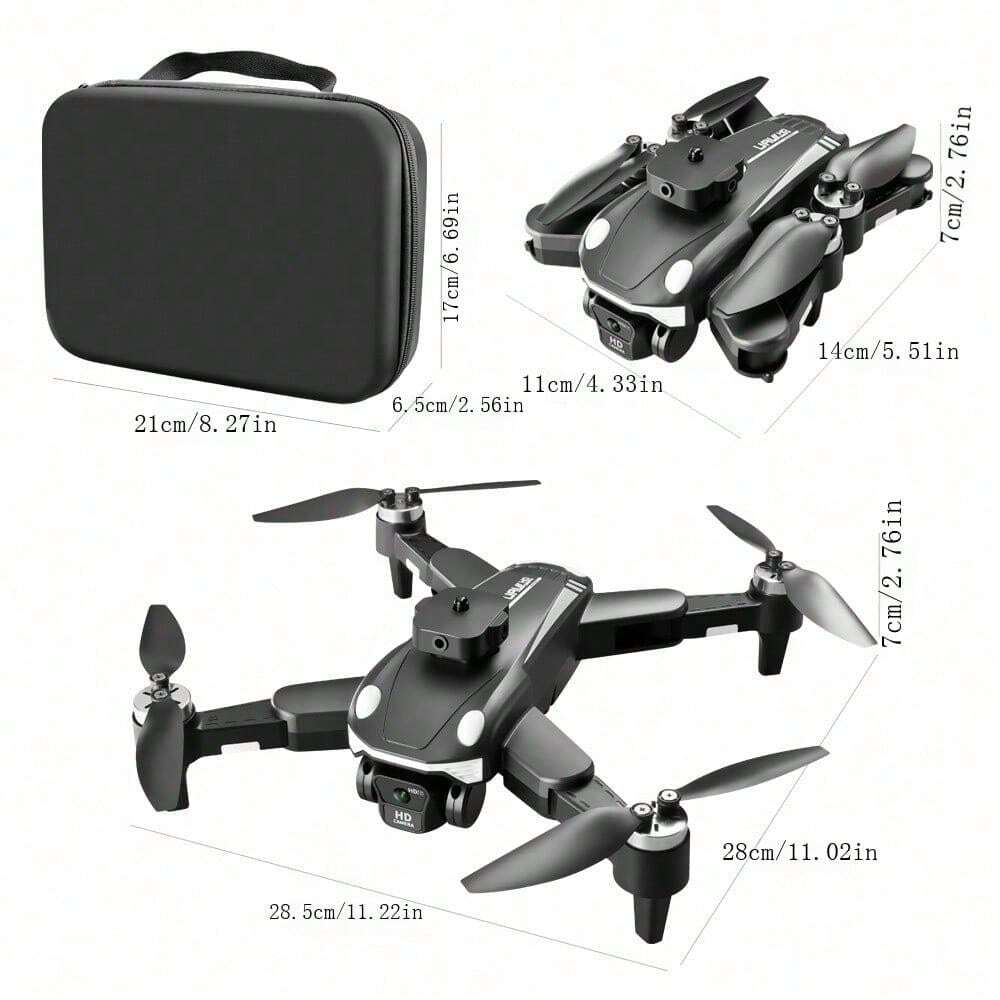 Juguete Drone F200 con motor sin escobillas, doble cámara ESC