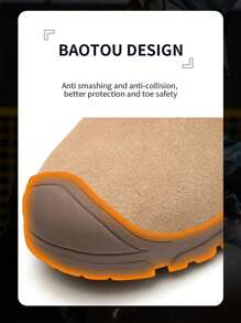Calzado de Seguridad Industrial con Puntera de Acero para Hombre, Calzado de Trabajo y Seguridad para Hombre, Resistente a Lesiones por Objetos Punzantes y Aplastamiento, Resistente al Polvo y Antideslizante, Botas de Trabajo para Hombre con Puntera de Acero Aislante y Antifricción para Soldadura y Prevención de Chispas, Adecuado para Sitios Industriales y Sitios de Construcción.