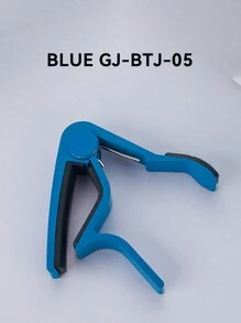 適用於吉他、電吉他和烏克麗麗等樂器的吉他金屬夾，可輕鬆更換調音夾，吉他配件