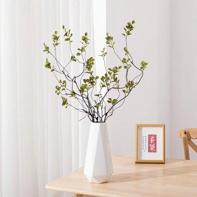 1 件/3 件/5 件人造枫叶，高 22.44/38.5 英寸，人造花，假花，人造植物，人造装饰，家居装饰，卧室装饰，派对用品，房屋装饰，家居装饰，夏季植物，波西米亚风格装饰，人造装饰品，派对用品，家居装饰用人造花，花园墙壁用假绿植，玻璃花瓶中的人造花，卧室装饰用假植物。